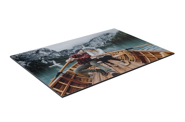 Fotoobraz na černé desce